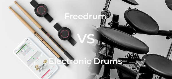 Freedrum vs Electronic Drums