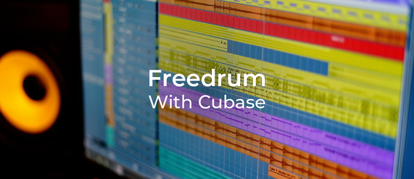 How to connect Freedrum with Cubase